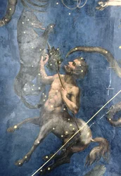 Centaurus, von der Decke der Sala dello Zodiaco, 1579